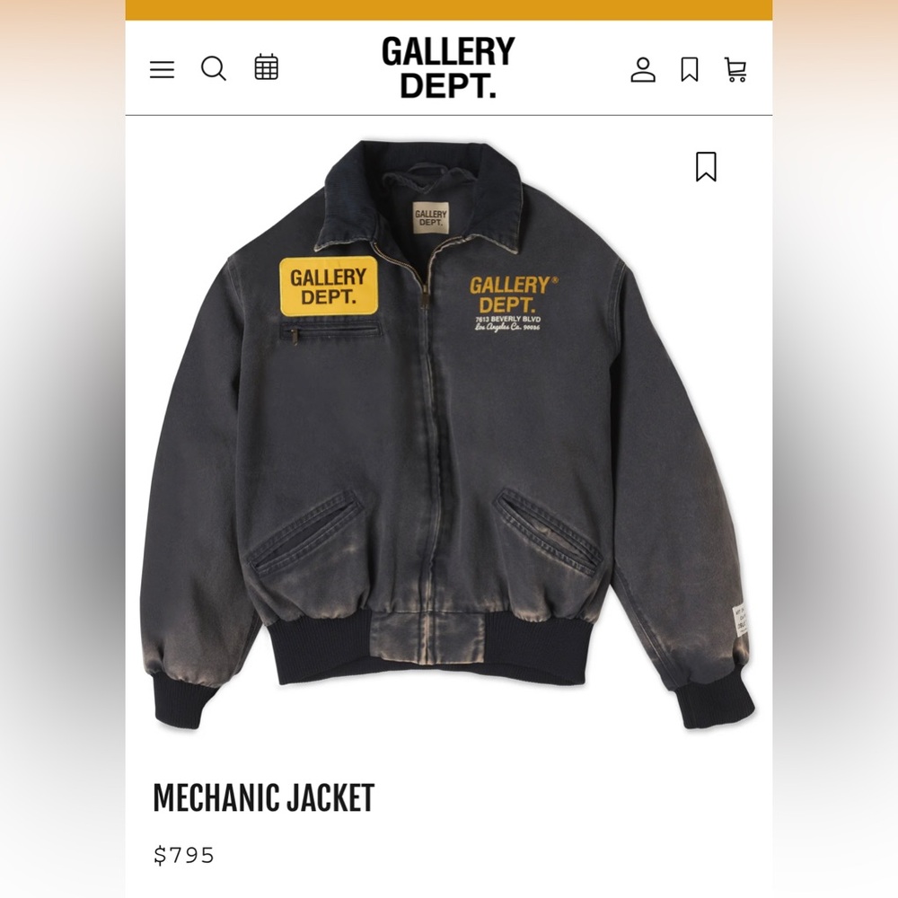 Gallery Dept. mechanic jacket